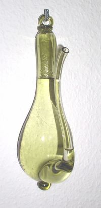 Goethe-Barometer (GS040) Wetterglas, derzeit leider nicht lieferbar, H: 26,0 cm 18. Jh., 20 &euro;